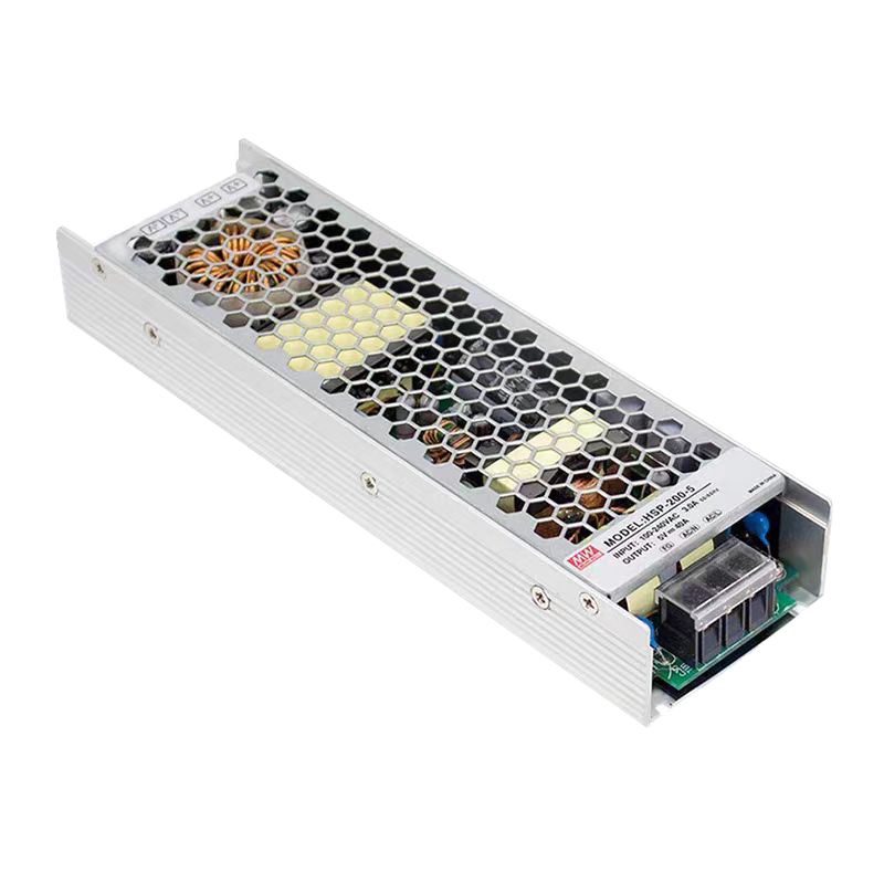 明緯HSP-200-4.2帶有PFC功能開關電源HSP-200-5顯示屏用防潮電源