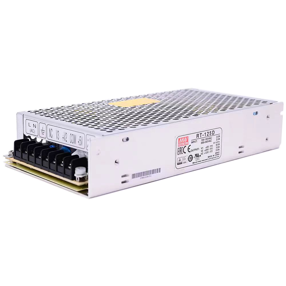 臺(tái)灣明緯三組輸出電源RT-125A