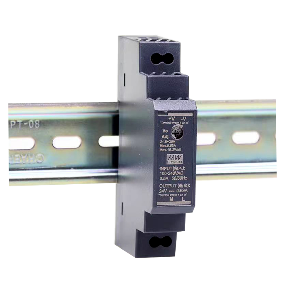 明緯導(dǎo)軌電源HDR-15-24