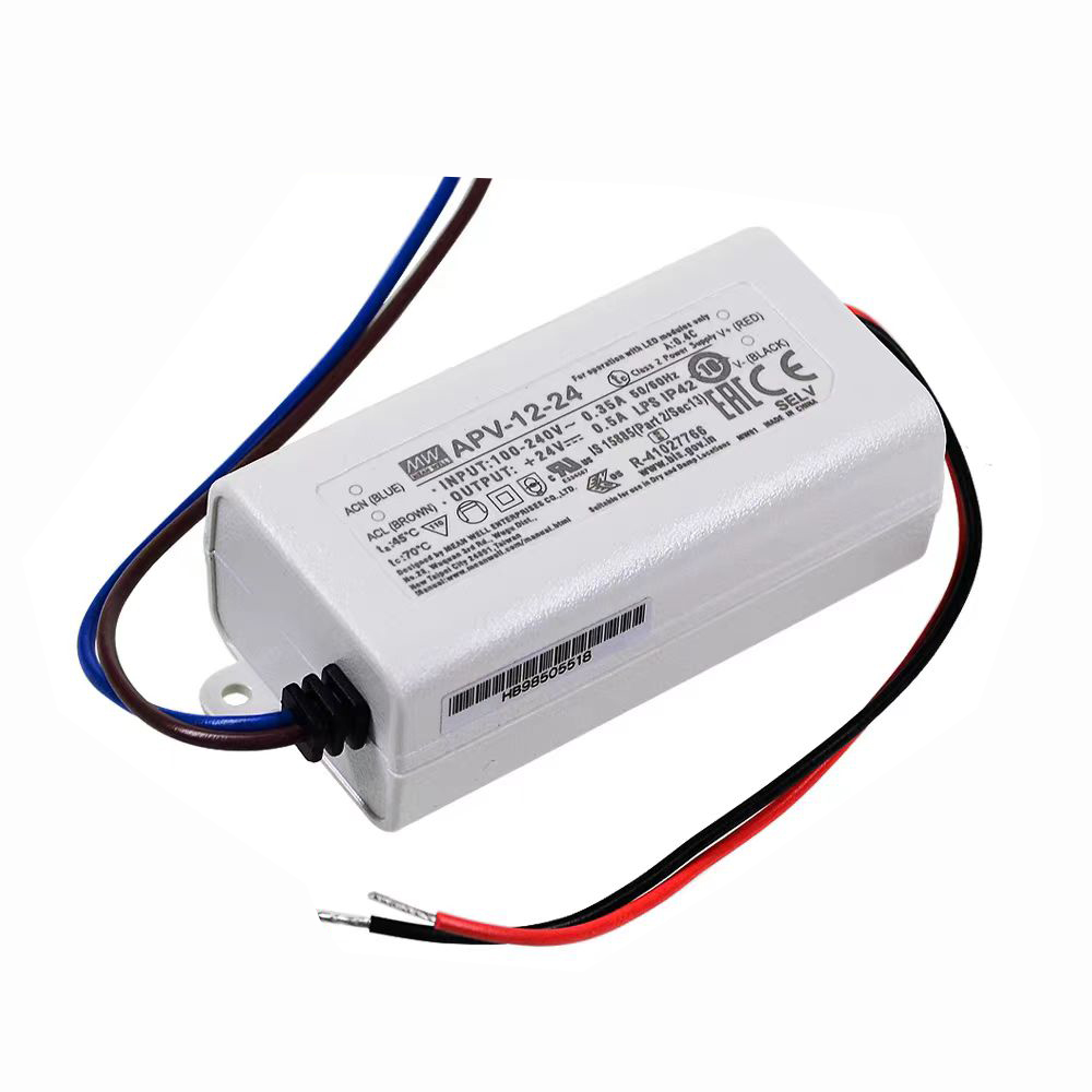 明緯LED電源APV-12-24