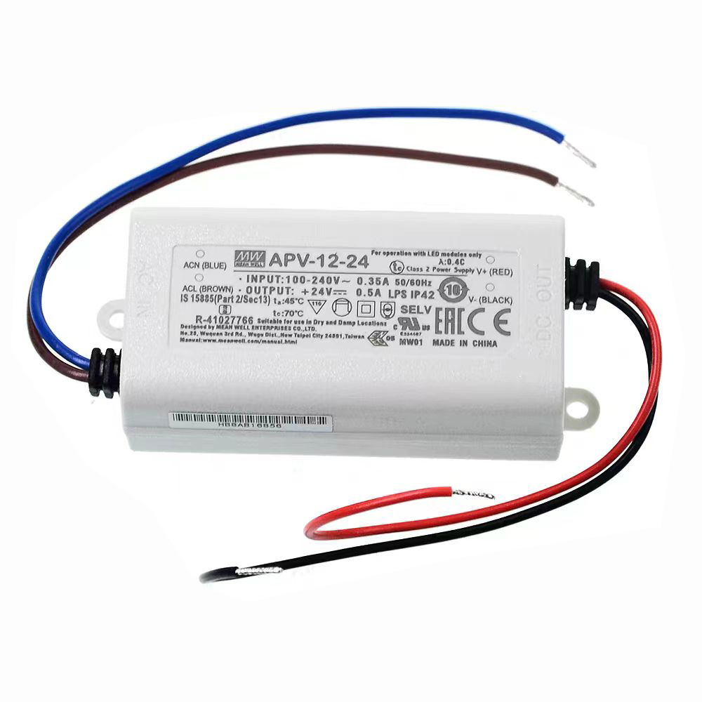 明緯LED電源APV-12-24