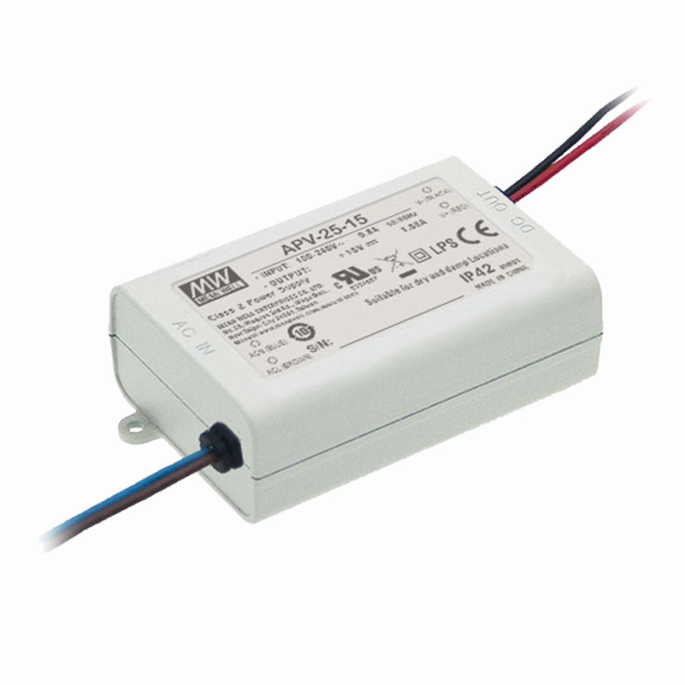 明緯LED電源APV-25-24