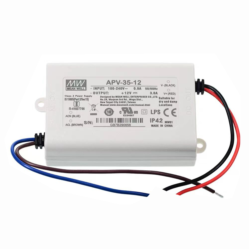 明緯LED電源APV-35-24