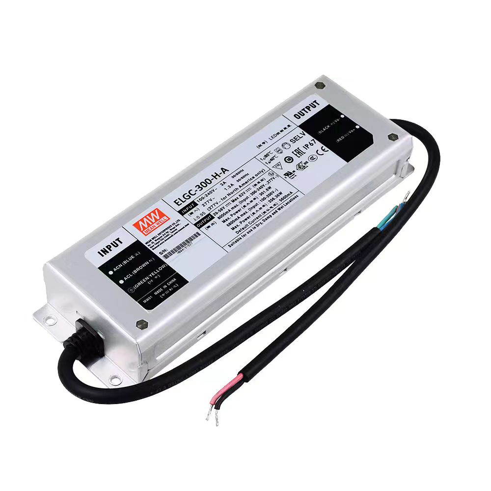 明緯LED驅(qū)動器ELGC-300系列