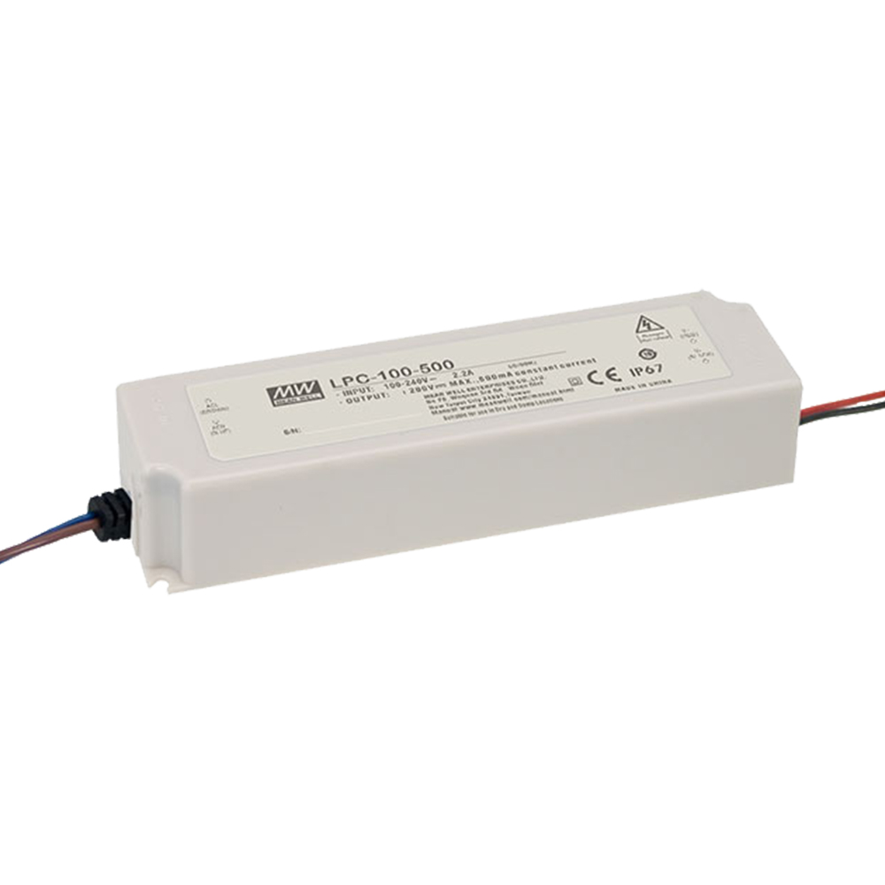 明緯LPC-100系列100W單組輸出LED開關電源