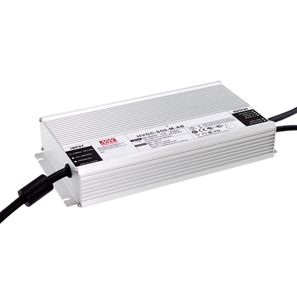 明緯HVGC-650系列650W恒功率型LED驅(qū)動器