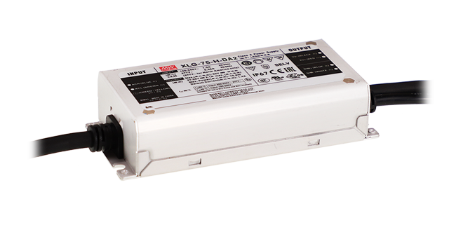 明緯XLG-75-DA2系列75W恒功率LED驅(qū)動器