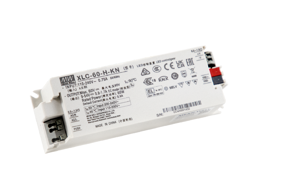 臺(tái)灣明緯XLC-60-KN系列60W多級(jí)LED驅(qū)動(dòng)器