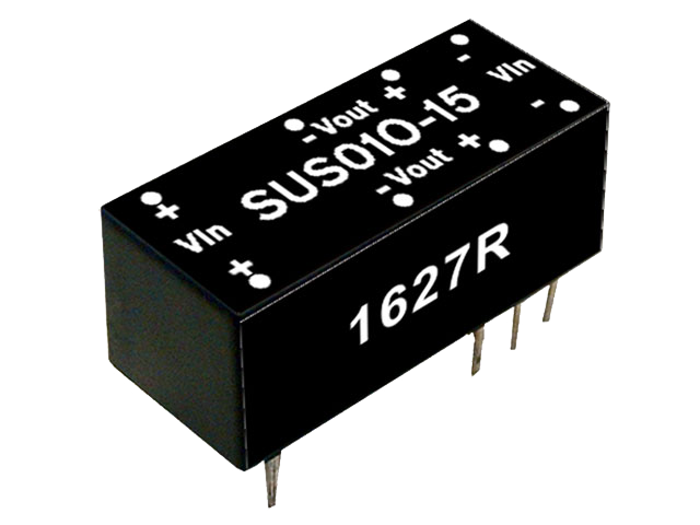 明緯電源SUS01系列1W DC-DC不穩(wěn)壓單組輸出轉(zhuǎn)換器